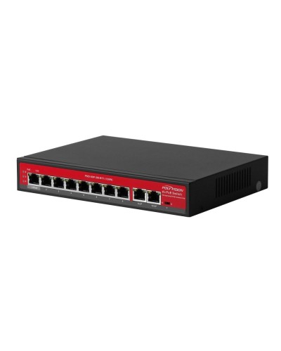 PND-08P-2M-BT1 (120W). Коммутатор AI 10-портовый с функцией PoE. Polyvision во Владимире