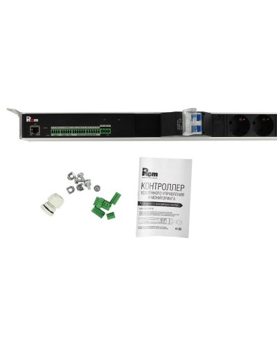 R-MC1-32-4x2S-2x3C13-2x2C19-A-1820-K. Блок силовых розеток с контроллером. REM во Владимире
