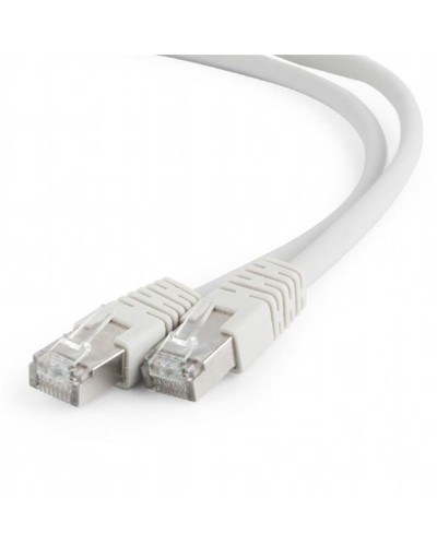 Патч-корд F/UTP RJ45-RJ45, CAT 5e, ZH нг(А)-HF, серый, 0,5м REXANT (18-8001-1). Патч-корд FTP. Rexant во Владимире
