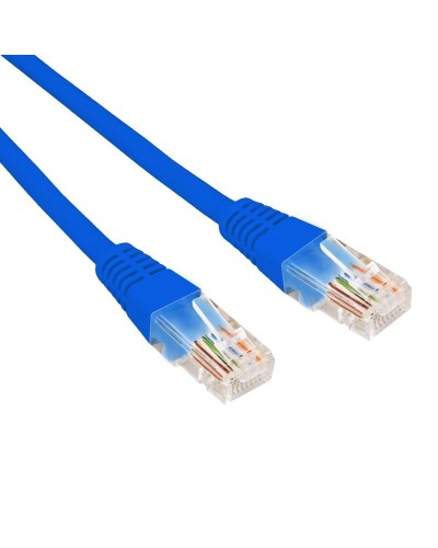 Патч-корд U/UTP CAT 6, RJ45-RJ45, 26AWG, LSZH, синий, 0.3м REXANT (02-0294-03). Патч-корд UTP. Rexant во Владимире
