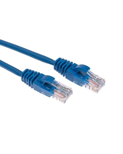 Патч-корд U/UTP, CAT 5e, RJ45-RJ45, 26AWG, LSZH, синий, 2м  REXANT (02-0104-2). Патч-корд UTP. Rexant во Владимире