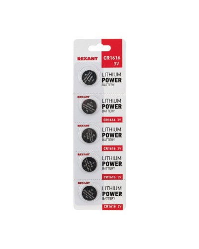 Литиевые батарейки CR1616 3 V 50 mAh (30-1104): Элемент питания во Владимире