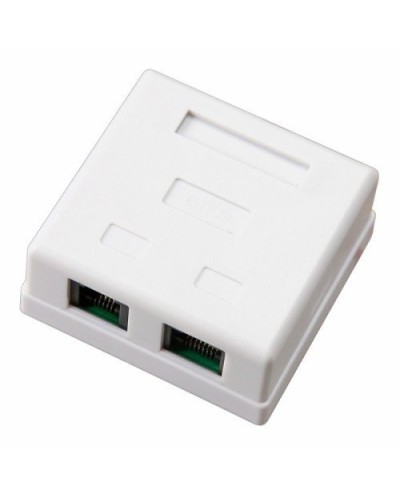 Розетка компьютерная внешняя 2-порта, UTP RJ-45 (8P8C), CAT 5e REXANT (03-0151): Розетка RJ-45 во Владимире