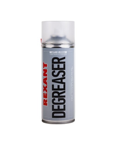 Очиститель обезжириватель DEGREASER, REXANT, 400 мл, аэрозоль (85-0006): Баллон с очистителем во Владимире