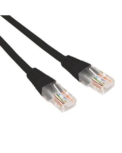 Патч-корд U/UTP CAT 6, RJ45-RJ45, 26AWG, LSZH, черный, 0.5м REXANT (02-0292-05). Патч-корд UTP. Rexant во Владимире