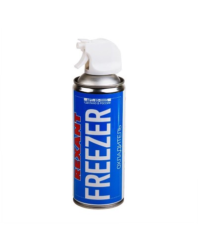 Аэрозоль охладитель FREEZER, REXANT, 400 мл. (85-0005). Баллон с охладителем. Rexant во Владимире