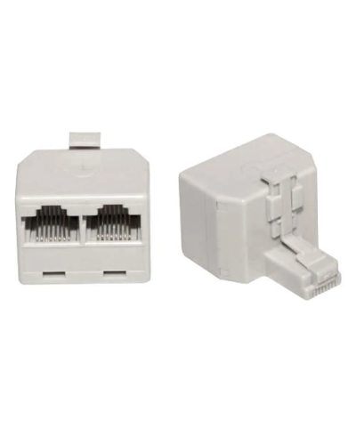 Двойник компьютерный UTP RJ-45(8P8C) (штекер - 2 гнезда) REXANT (03-0102): Кабельный соединитель во Владимире