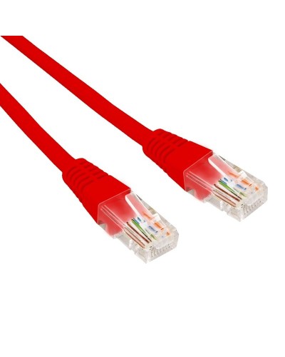 Патч-корд U/UTP CAT 6, RJ45-RJ45, 26AWG, LSZH, красный, 1.5м REXANT (02-0293-105). Патч-корд UTP. Rexant во Владимире