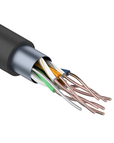 F/UTP 4PR 24AWG CAT5e 305м OUTDOOR REXANT (01-0146). Кабель «витая пара» (LAN) для структурированных систем связи. Rexant во Владимире