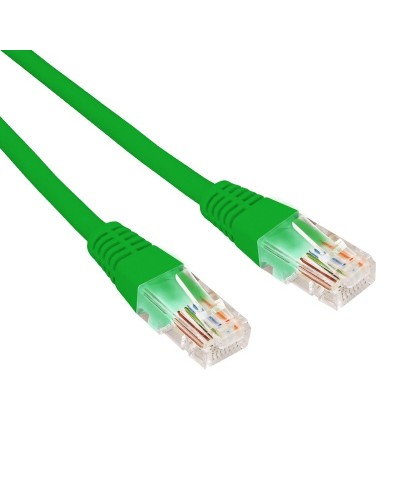 Патч-корд U/UTP CAT 6, RJ45-RJ45, 26AWG, LSZH, зеленый, 5м REXANT (02-0296-5). Патч-корд UTP. Rexant во Владимире