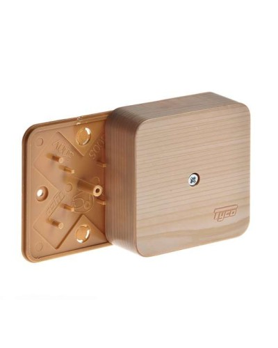 Коробка TYCO ОП 79х79х32мм IP40 сосна (65004-27М). Коробка распределительная. RuVinil во Владимире