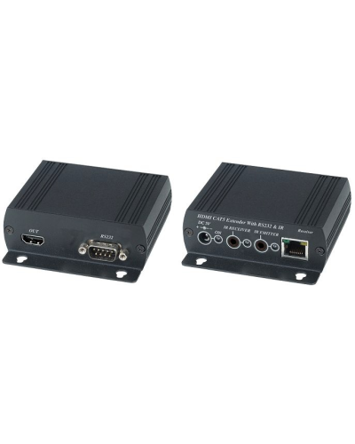 HE02. Комплект для передачи HDMI-сигнала и RS232. SC&T во Владимире