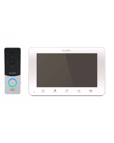 SM-07MHD + ML-20HD. Комплект вызывной панели с монитором. SLINEX во Владимире