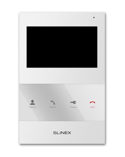 SQ-04M (белый). Монитор домофона цветной. SLINEX во Владимире