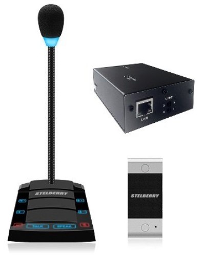 SX-510/1. Устройство переговорное клиент-кассир, дуплексное, с записью переговоров. STELBERRY во Владимире