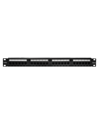 Патч-панель 19", 24хRJ-45, UTP, Cat.5e, 1U (10-0403): Патч-панель 19'' во Владимире