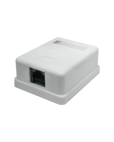 Розетка настенная RJ-45, 8P8C, Cat.5e, 1 порт UTP (10-0307): Компьютерная розетка во Владимире