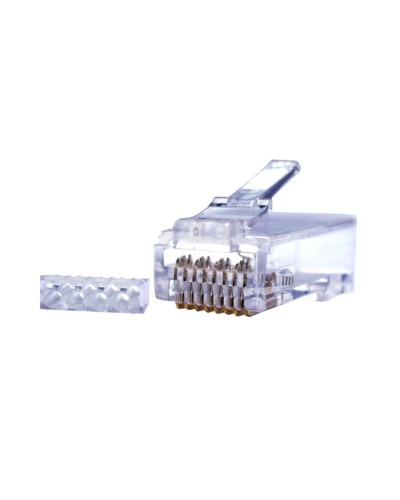Коннекторы 8P8C UTP Cat.6 50U (RJ-45) (100шт) (10-0208). Разъем RJ-45. SUPRLAN во Владимире