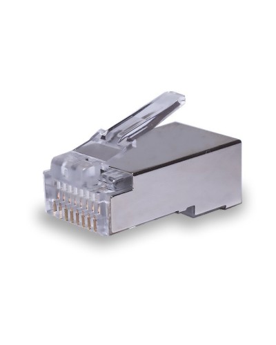 Коннекторы 8P8C FTP Cat.5e (RJ-45) 2pb (100шт) (10-0234). Разъем RJ-45. SUPRLAN во Владимире