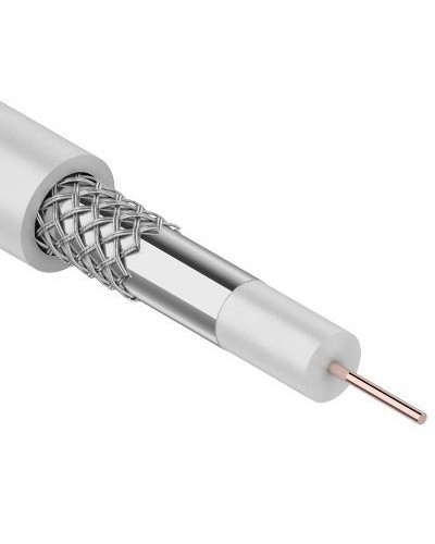 RG-6, CCS 1,00(15%) Al 32х0,12 In PVC. Кабель коаксиальный омедненный. SUPRLAN во Владимире