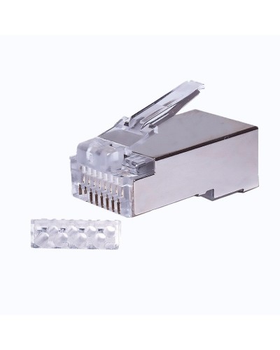 Коннекторы 8P8C FTP Cat.6 3U (RJ-45) (100шт) (10-0202). Разъем RJ-45. SUPRLAN во Владимире