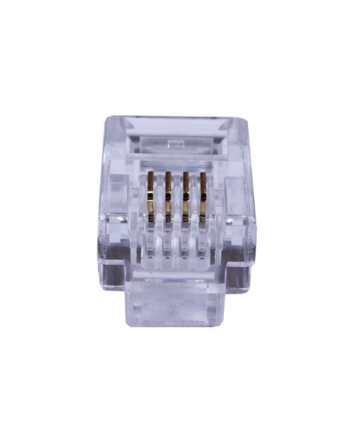 Коннекторы 4P4C (RJ-11) (100шт) (10-0229). Телефонный разъем 4P4C (RJ-11). SUPRLAN во Владимире