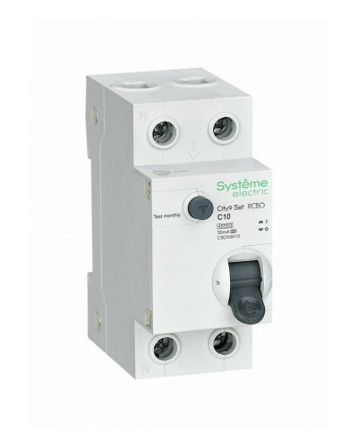 City9 Set 1P+N С 10А 4.5kA 30мА A 230В (C9D55610). Автоматический выключатель дифференциального тока. Systeme Electric во Владимире