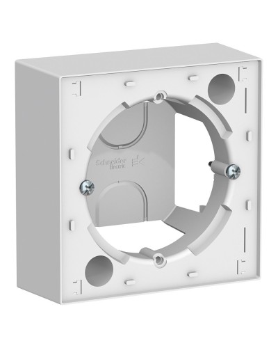 AtlasDesign коробка для наружного монтажа, белая (ATN000100). Коробка для наружного монтажа. Systeme Electric во Владимире