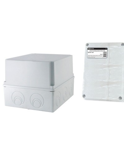 Коробка ОП 240х195х165мм, крышка, IP55, кабельные вводы d28-3шт, d37-2шт (SQ1401-1274). Распаячная коробка. TDM ЕLECTRIC во Владимире