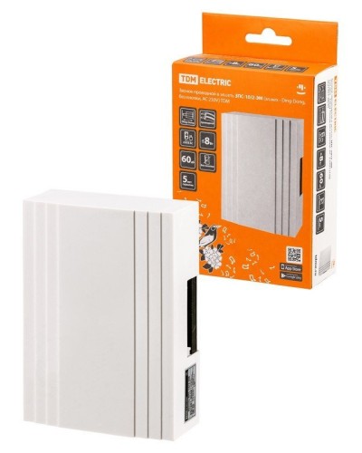 ЗПС-10/2-ЭМ, эл.мех - Ding-Dong, без кнопки, AC 230V (SQ1901-0046). Звонок проводной. TDM ЕLECTRIC во Владимире