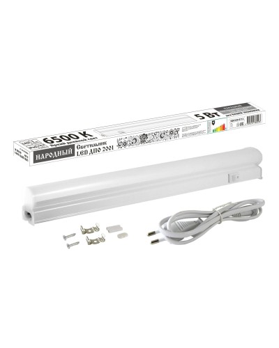 ДПО 2001 5 Вт, 6500К, IP40 (SQ0329-0112). Светильник LED. TDM ЕLECTRIC во Владимире