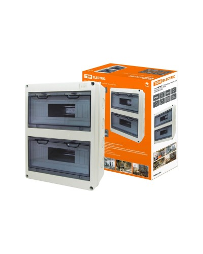 ЩРН-П-24 модулей навесной пластик IP65 (SQ0908-0006). Бокс. TDM ЕLECTRIC во Владимире