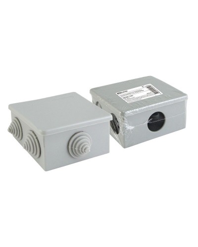 Распаячная коробка ОП 80х80х40мм, крышка, IP44, 6 вх. TDM (SQ1401-1235). Распаячная коробка ОП. TDM ЕLECTRIC во Владимире