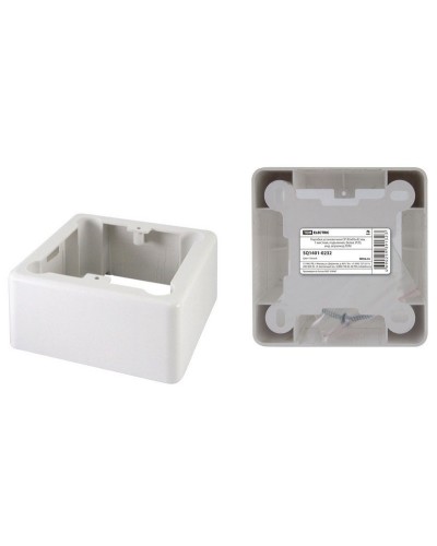 Коробка установочная ОП 85х85х42мм, 1-местная, подъемная, белая, IP20 TDM (SQ1401-0232). Коробка установочная ОП. TDM ЕLECTRIC во Владимире