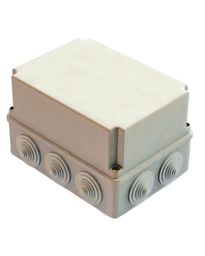 Коробка ОП 190х140х120мм, крышка, IP44, 10 гермовводов (SQ1401-1245). Распаячная коробка. TDM ЕLECTRIC во Владимире