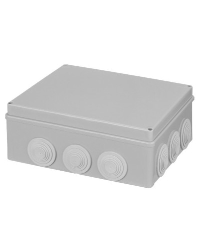 Распаячная коробка ОП 240х190х90мм, крышка, IP55, 12 гермовводов TDM (SQ1401-1143). Распаячная коробка ОП. TDM ЕLECTRIC во Владимире