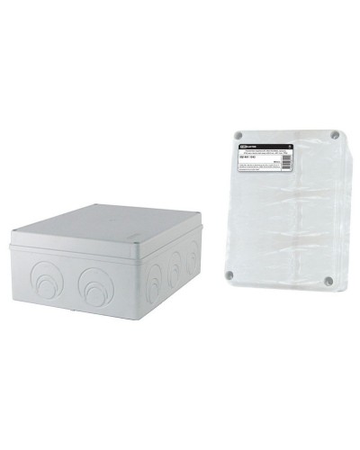 Коробка ОП 240х195х90мм, крышка, IP55, кабельные вводы d28-3шт, d37-2шт (SQ1401-1272). Распаячная коробка. TDM ЕLECTRIC во Владимире