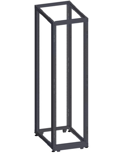 TRK-425510-R-BK. Монтажная стойка двухрамная раздвижная 19, 42U (600-1000). TLK во Владимире