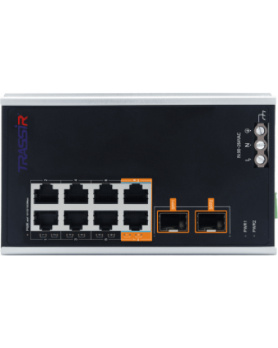 TR-NS15102S-130-8POE. Коммутатор с PoE. Trassir во Владимире