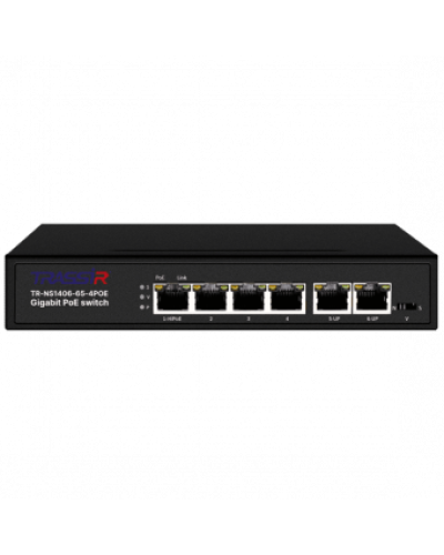 TR-NS1406-65-4POE. Коммутатор с PoE. Trassir во Владимире
