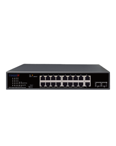 TR-NS14202S-185-16POE. Коммутатор с PoE. Trassir во Владимире