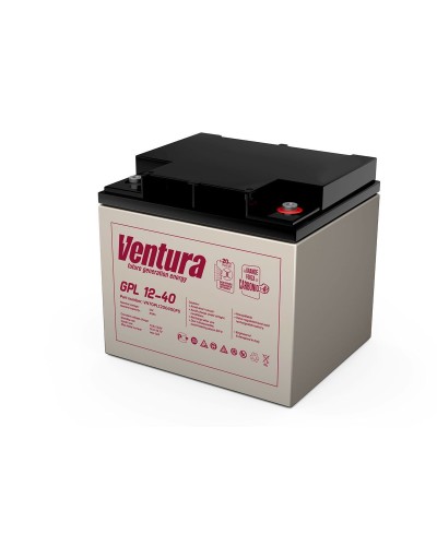 Ventura GPL 12-40. Аккумулятор герметичный свинцово-кислотный. Ventura во Владимире
