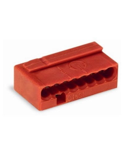 WAGO 243-808 Клемма MICRO 8-проводная красная. Клемма для распределительных коробок. WAGO во Владимире