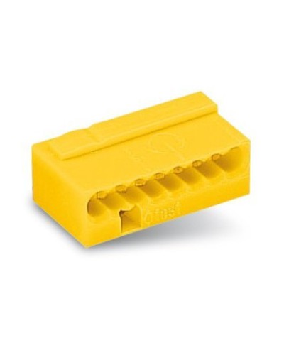 WAGO 243-508 Клемма MICRO 8-проводная желтая. Клемма для распределительных коробок. WAGO во Владимире