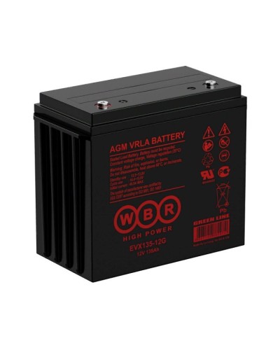 WBR EVX135-12G. Аккумулятор герметичный свинцово-кислотный. WBR во Владимире