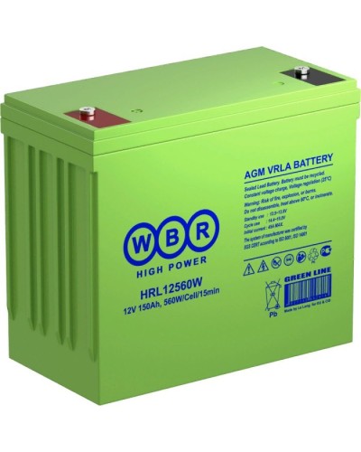 WBR HRL12560W. Аккумулятор герметичный свинцово-кислотный. WBR во Владимире