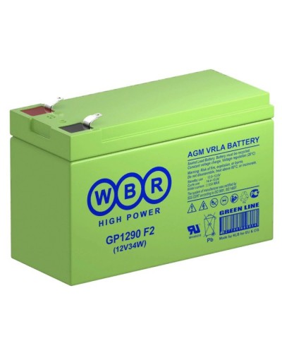 WBR GP1290 F2. Аккумулятор герметичный свинцово-кислотный. WBR во Владимире