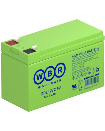 WBR GPL1272 F2. Аккумулятор герметичный свинцово-кислотный. WBR во Владимире