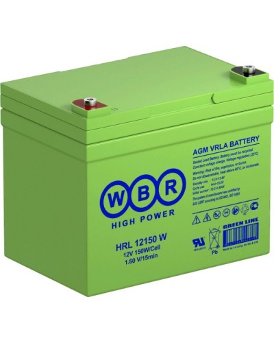WBR HRL12150W. Аккумулятор герметичный свинцово-кислотный. WBR во Владимире