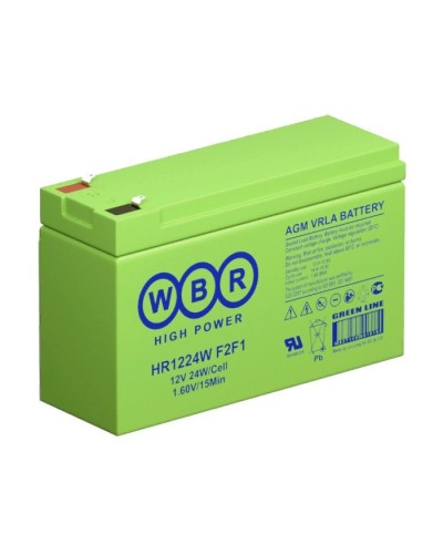 WBR HR1224W F2F1. Аккумулятор герметичный свинцово-кислотный. WBR во Владимире